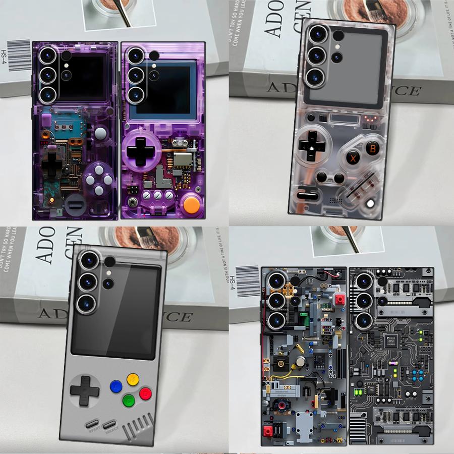 Pc Gaming Samsung - Casing Handphone Konsol Game Ungu untuk