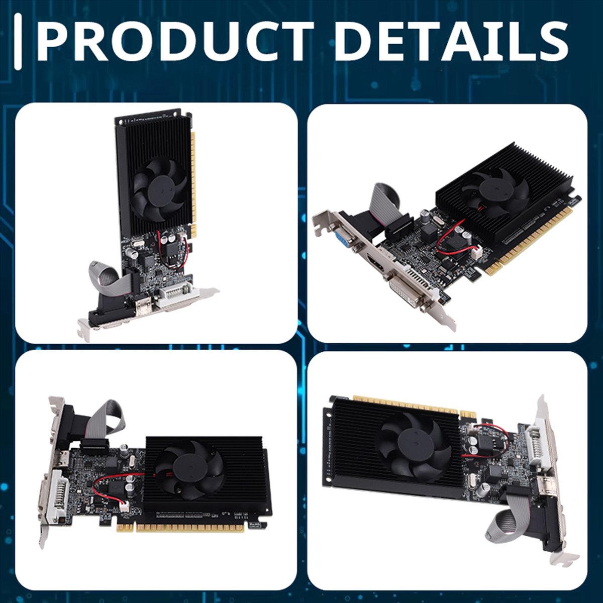 Pc Gaming Ultra - A49T GT 610 1G Kartu Grafis