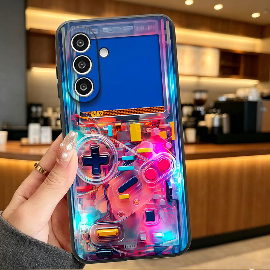 Pc Gaming Samsung - Casing Ponsel Konsol Game Warna-warni untuk