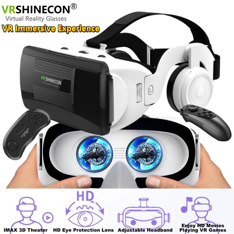 Vr Headset Pc - Kacamata realitas Virtual IMAX layar raksasa