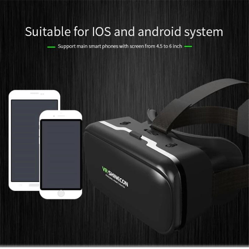 Shinecon Kacamata VR 3D Perang - Vr Headset Pc ulasan dan harga