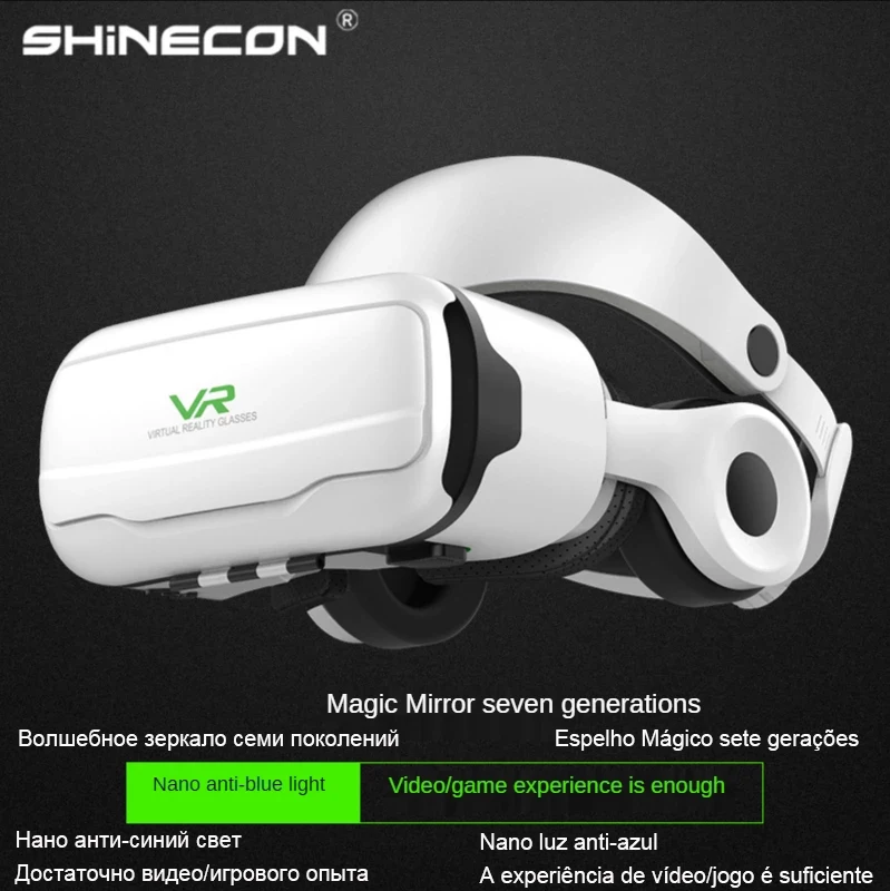 Kacamata VR Helm Headset 3D Re - Vr Headset Pc ulasan dan harga