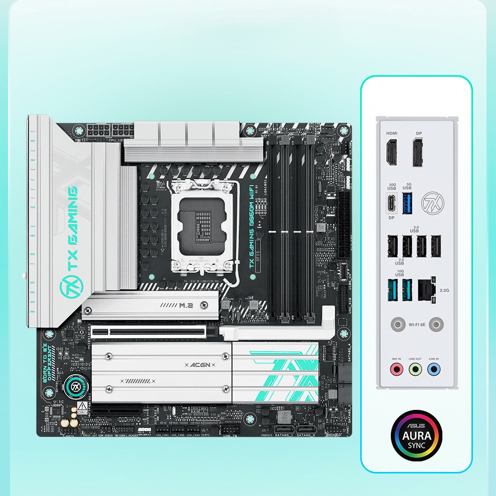 TX GAMING B860M WIFI DDR5 8800 - Pc Gaming News ulasan dan harga