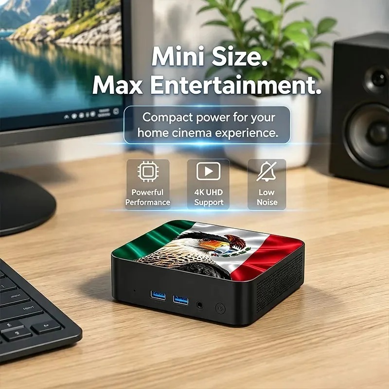 Mini PC Bendera Meksiko Brasil - Pc Gaming New ulasan dan harga