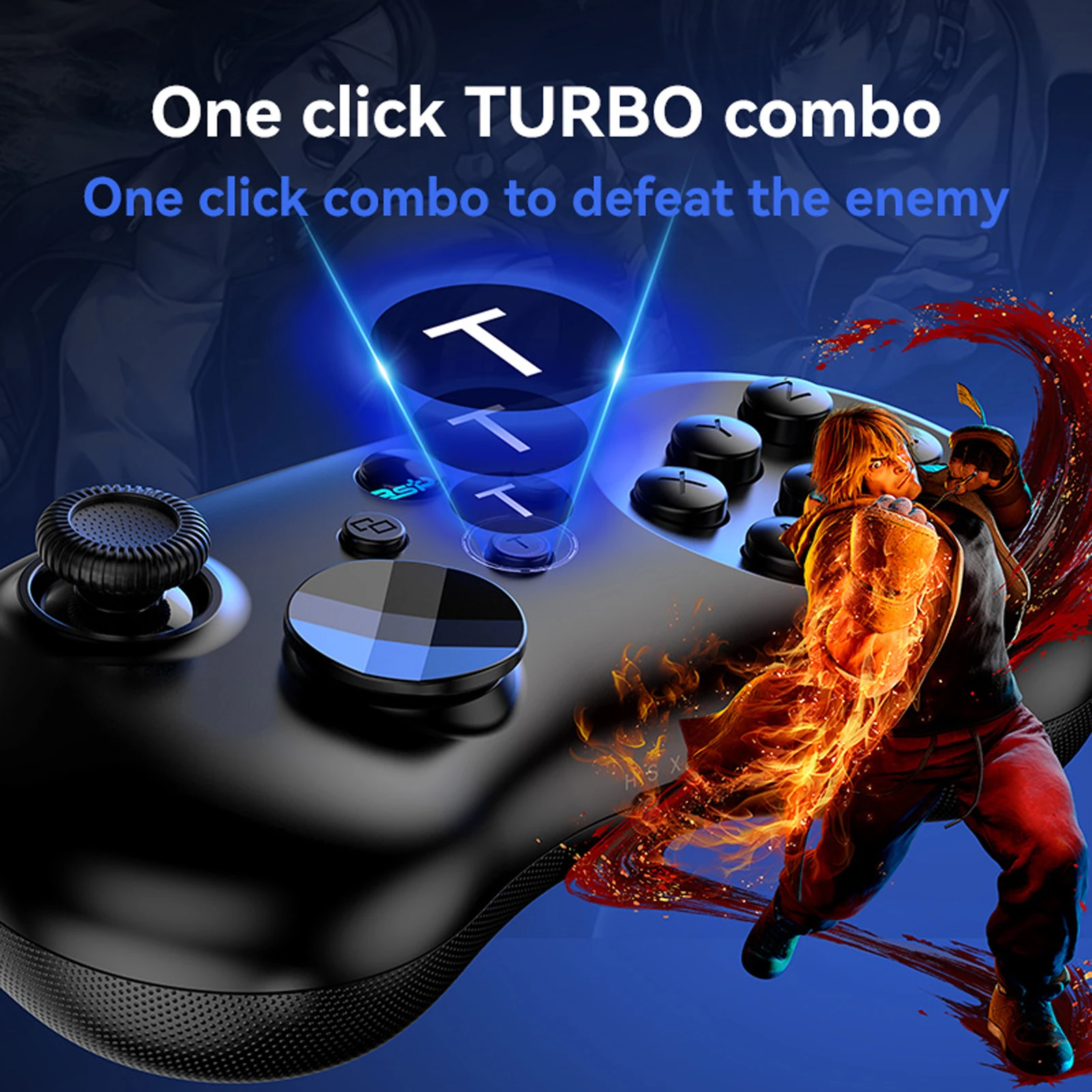 Pengontrol Gim Joystick Efek H - Pc Gaming On Mobile ulasan dan harga
