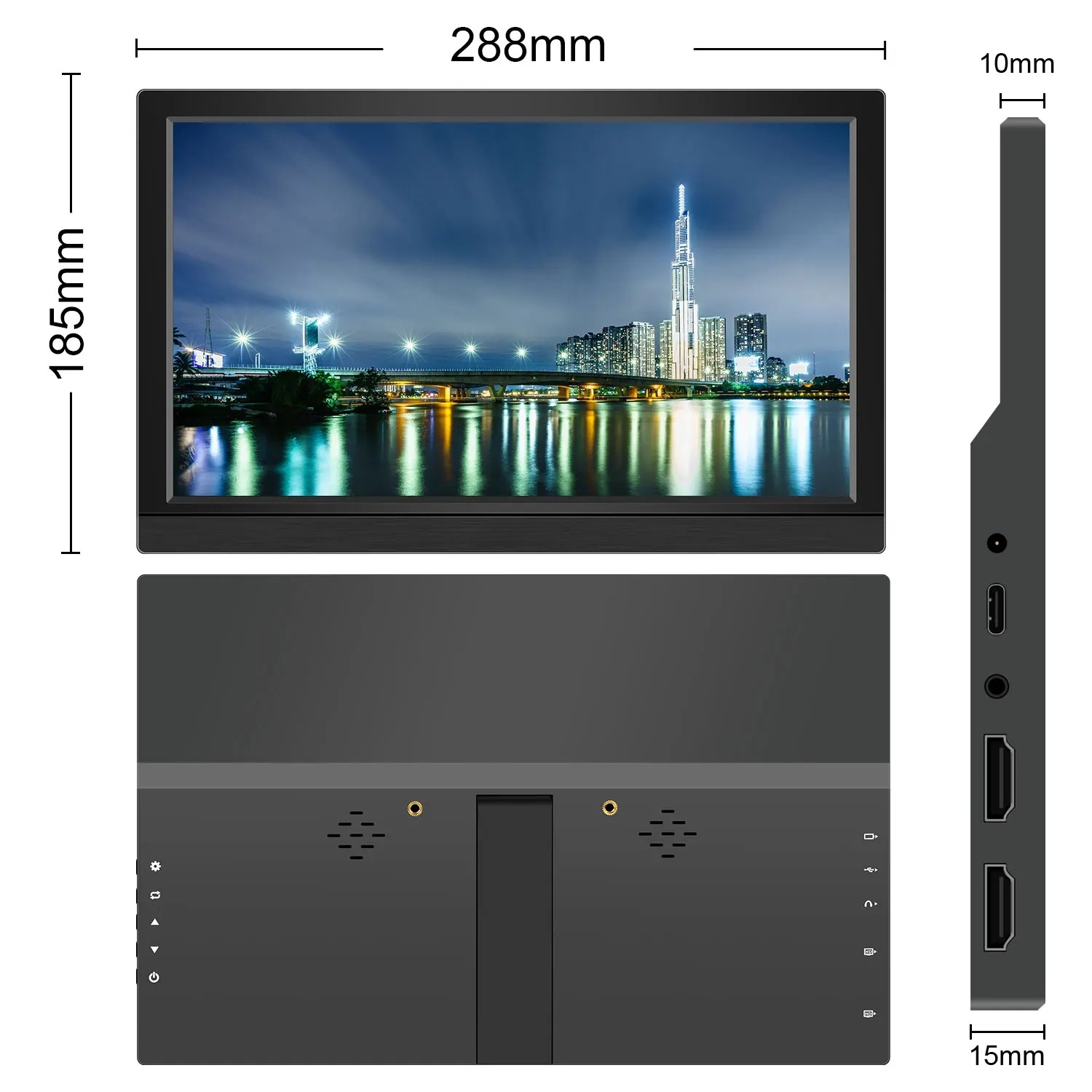 Monitor Portabel 11,6 inci unt - Pc Gaming On Mobile ulasan dan harga