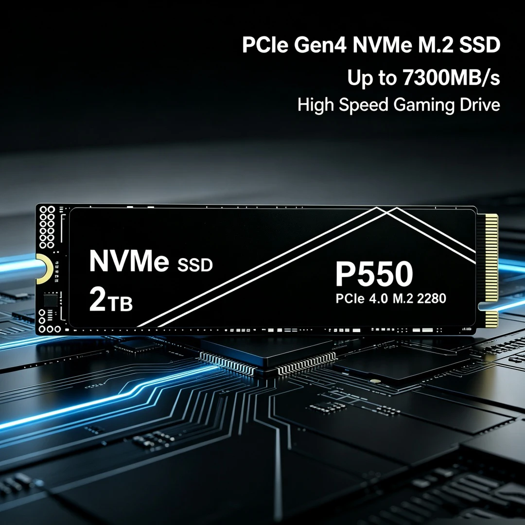 SSD NVMe PCIe4 M.2 2280 P550 B - Pc Gaming News ulasan dan harga
