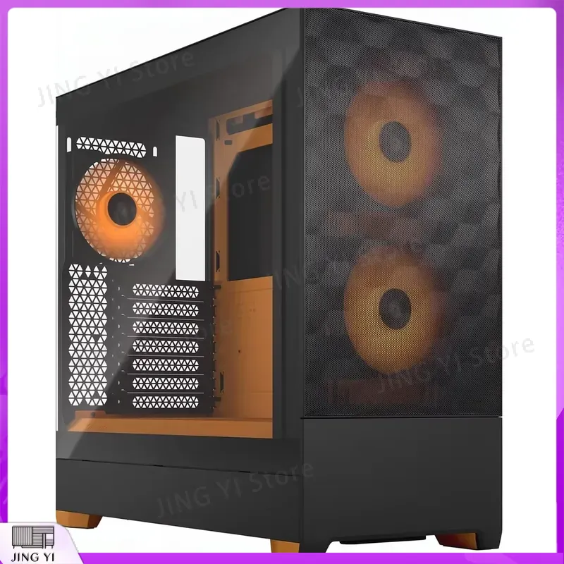 Casing PC ATX Mid Tower Desain - Pc Gaming Aquarium ulasan dan harga