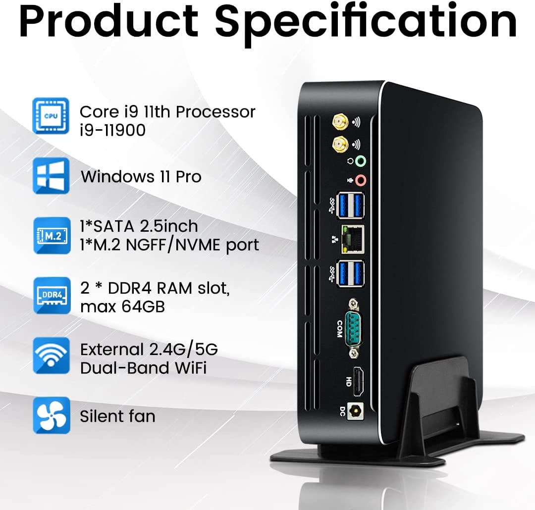 Partaker Mini PC Intel Generas - Pc Gaming Core I5 ulasan dan harga