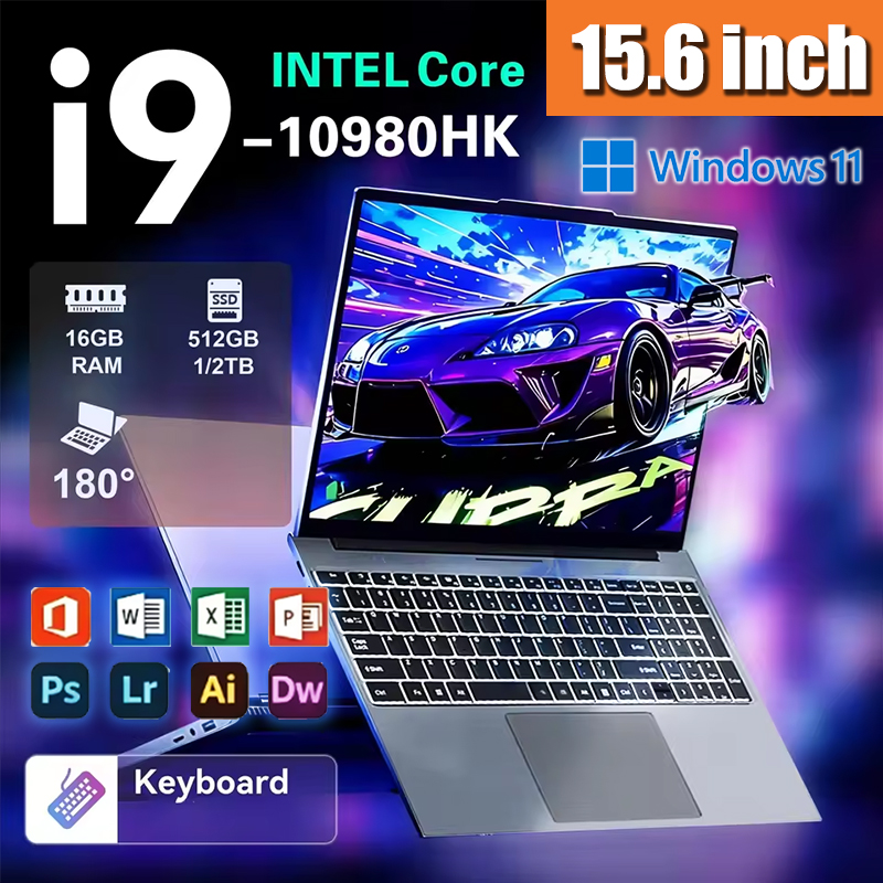 Laptop Portabel Intel N95 15.6 - Pc Gaming New ulasan dan harga