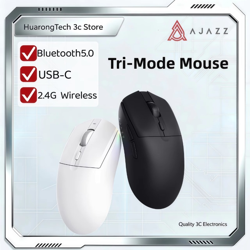AJAZZ AJ139 V2 MC Mouse TriMod - Pc Gaming Ultra ulasan dan harga