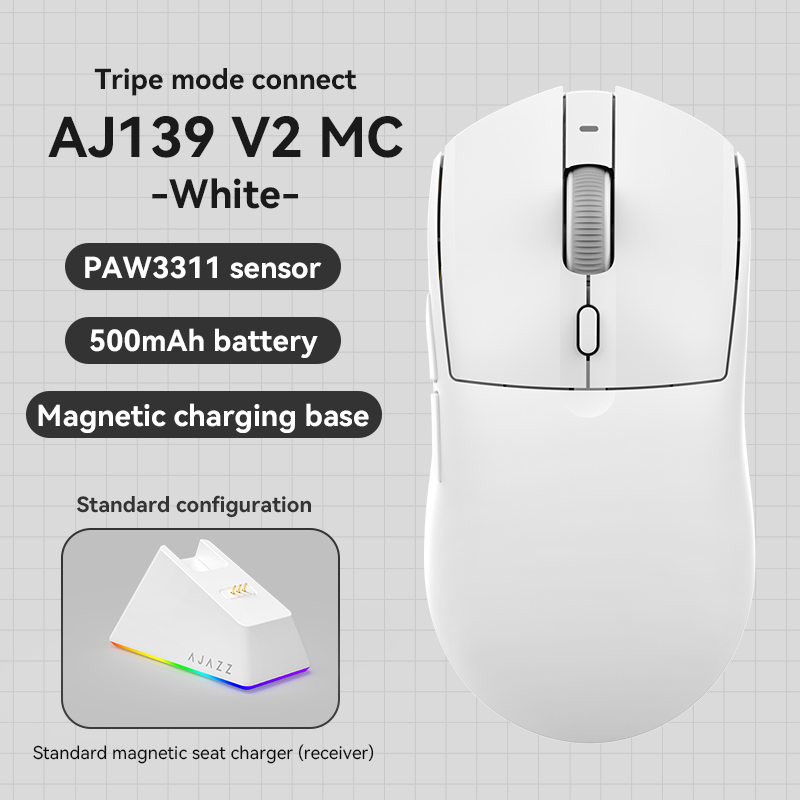 AJAZZ AJ139 V2 MC Mouse TriMod - Pc Gaming Ultra ulasan dan harga