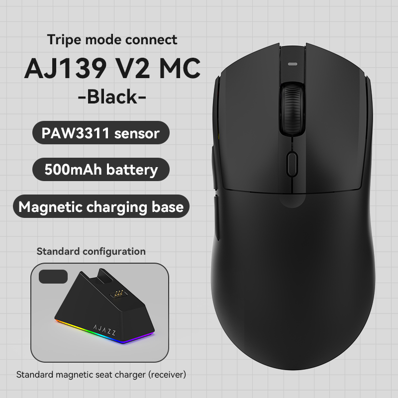 AJAZZ AJ139 V2 MC Mouse TriMod - Pc Gaming Ultra ulasan dan harga