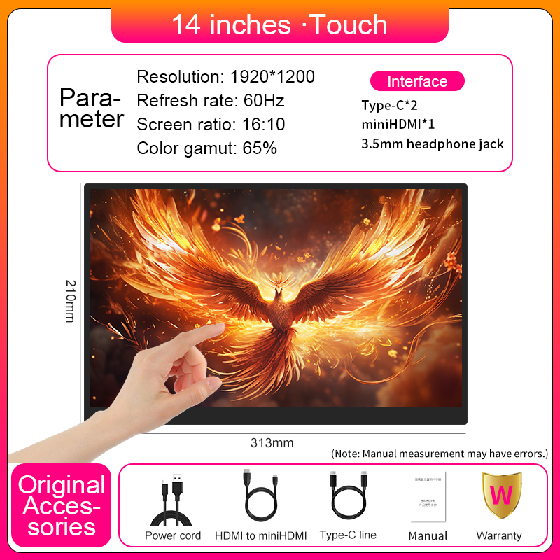 Monitor Portabel Layar Sentuh  - Pc Gaming Ultra ulasan dan harga