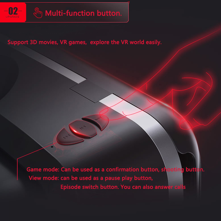 Shinecon Viar Kacamata VR Real - Vr Headset Pc ulasan dan harga
